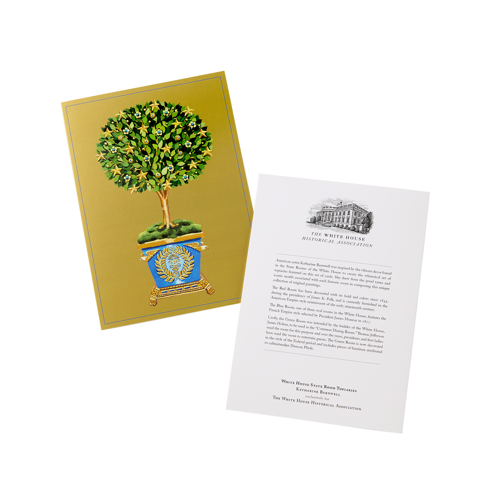State Room Topiary Note Cards