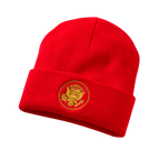 Red Truman Seal Beanie