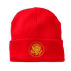 Red Truman Seal Beanie