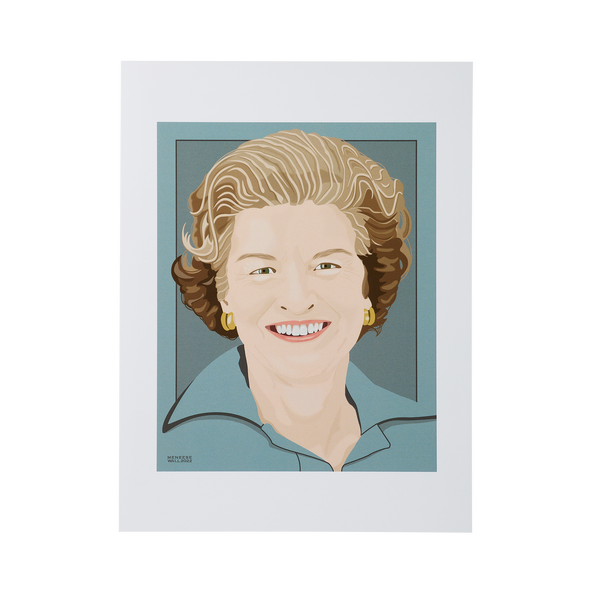 First Lady Portrait Art: Betty Ford Print – White House Historical ...