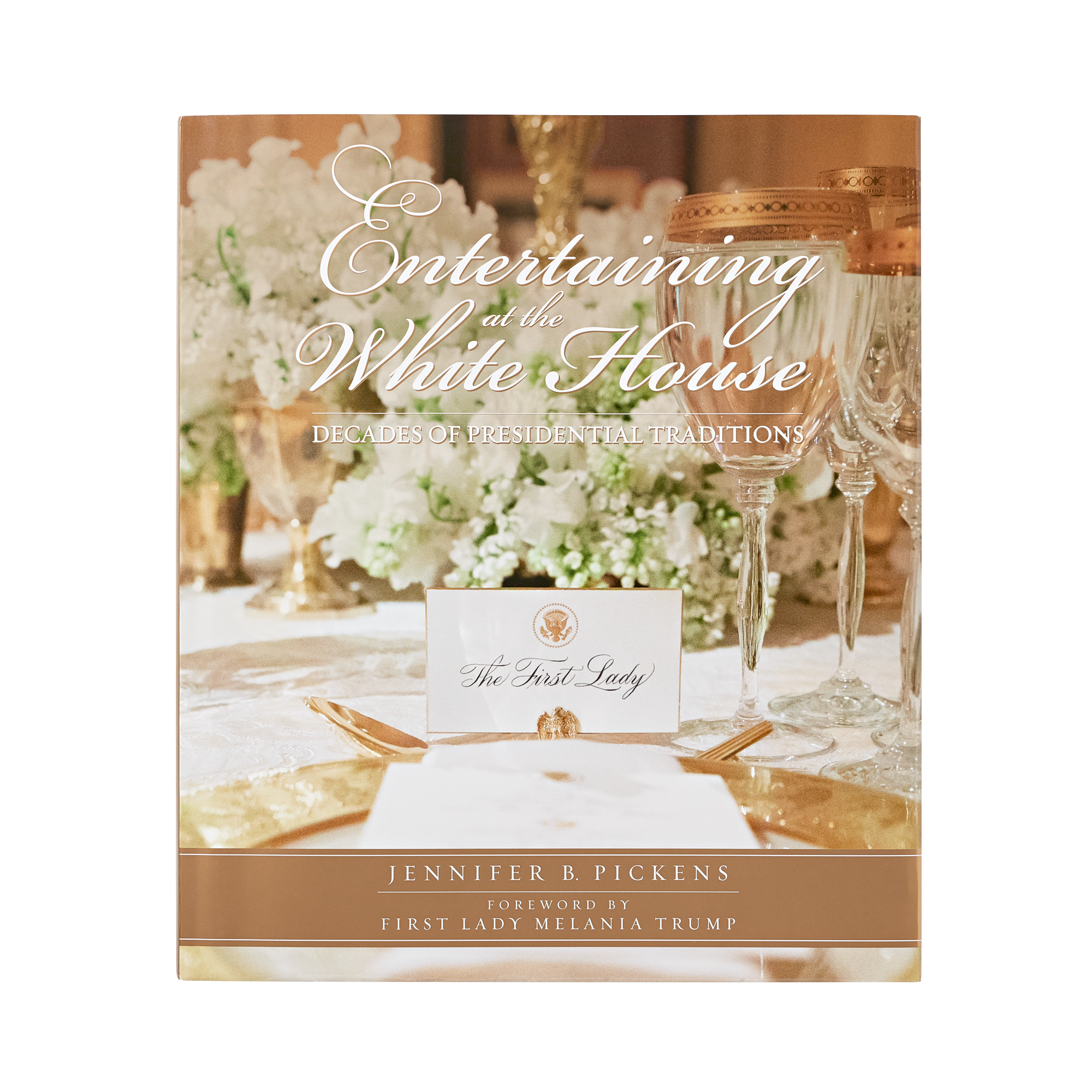 Entertaining At The White House Book-cover