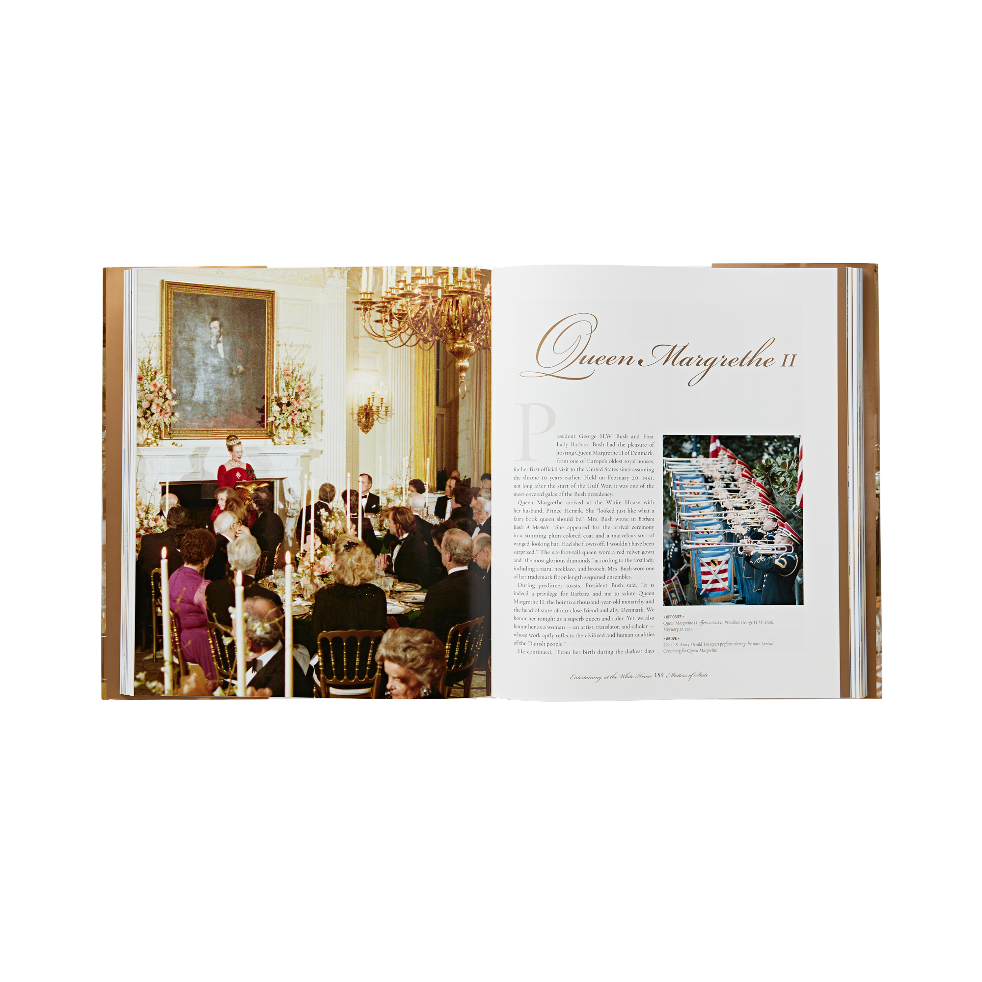 Entertaining At The White House Book-inside