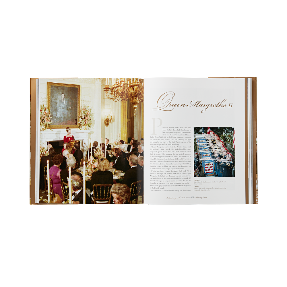 Entertaining At The White House Book-inside