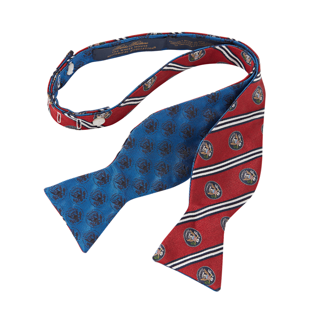 Brooks Brothers Truman Seal Double-Sided Bow Tie