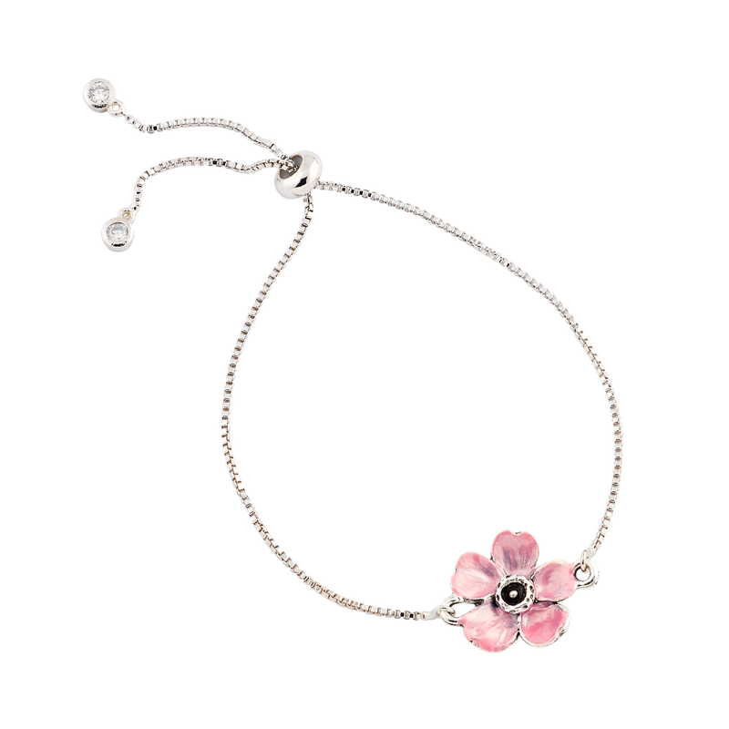 Cherry Blossom Adjustable Bracelet