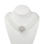 First Lady Jacqueline Kennedy's Three-stranded pearl necklace