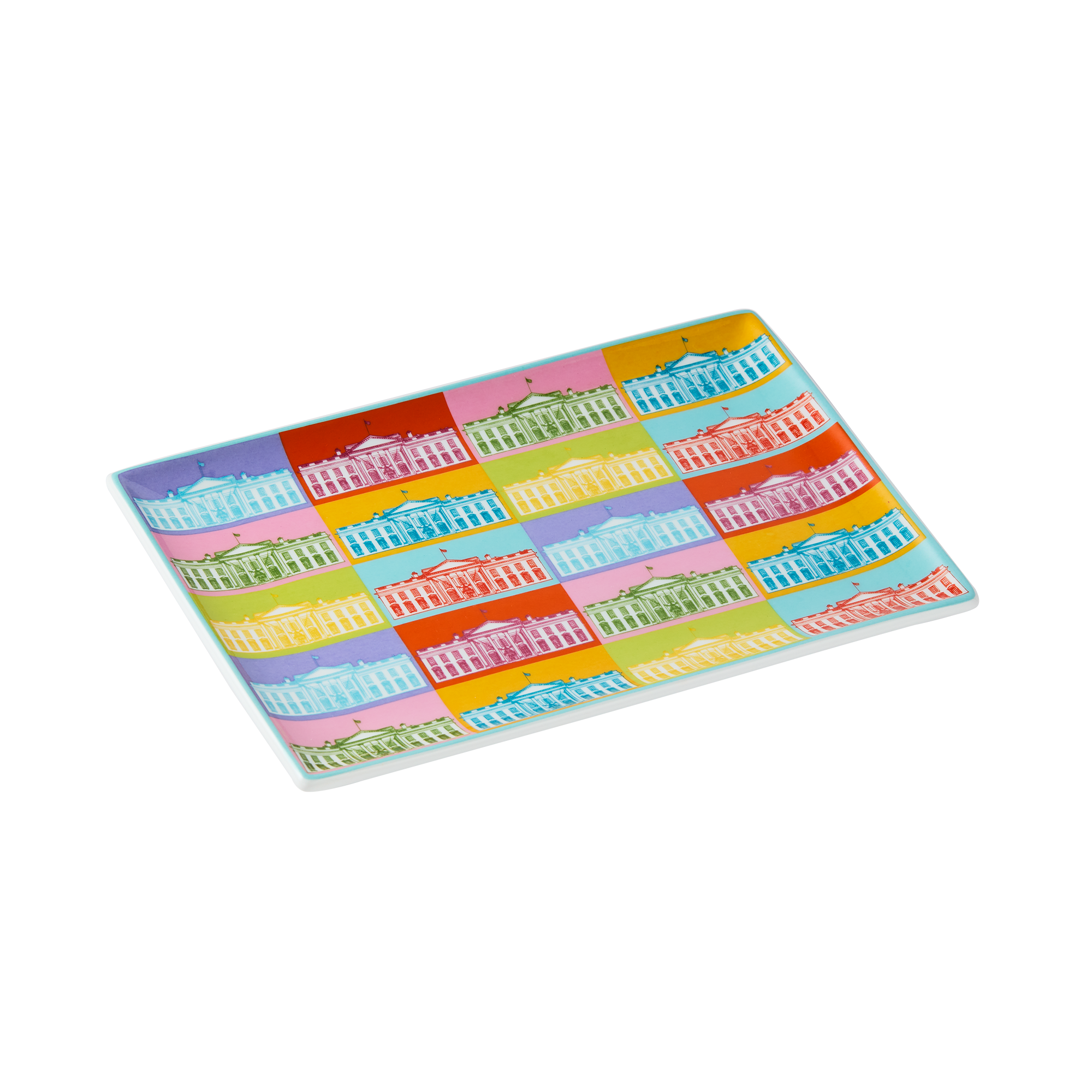 White House Pop Art Tray