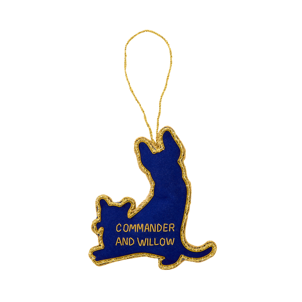 Commander & Willow Felt Ornament