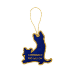 Commander & Willow Felt Ornament