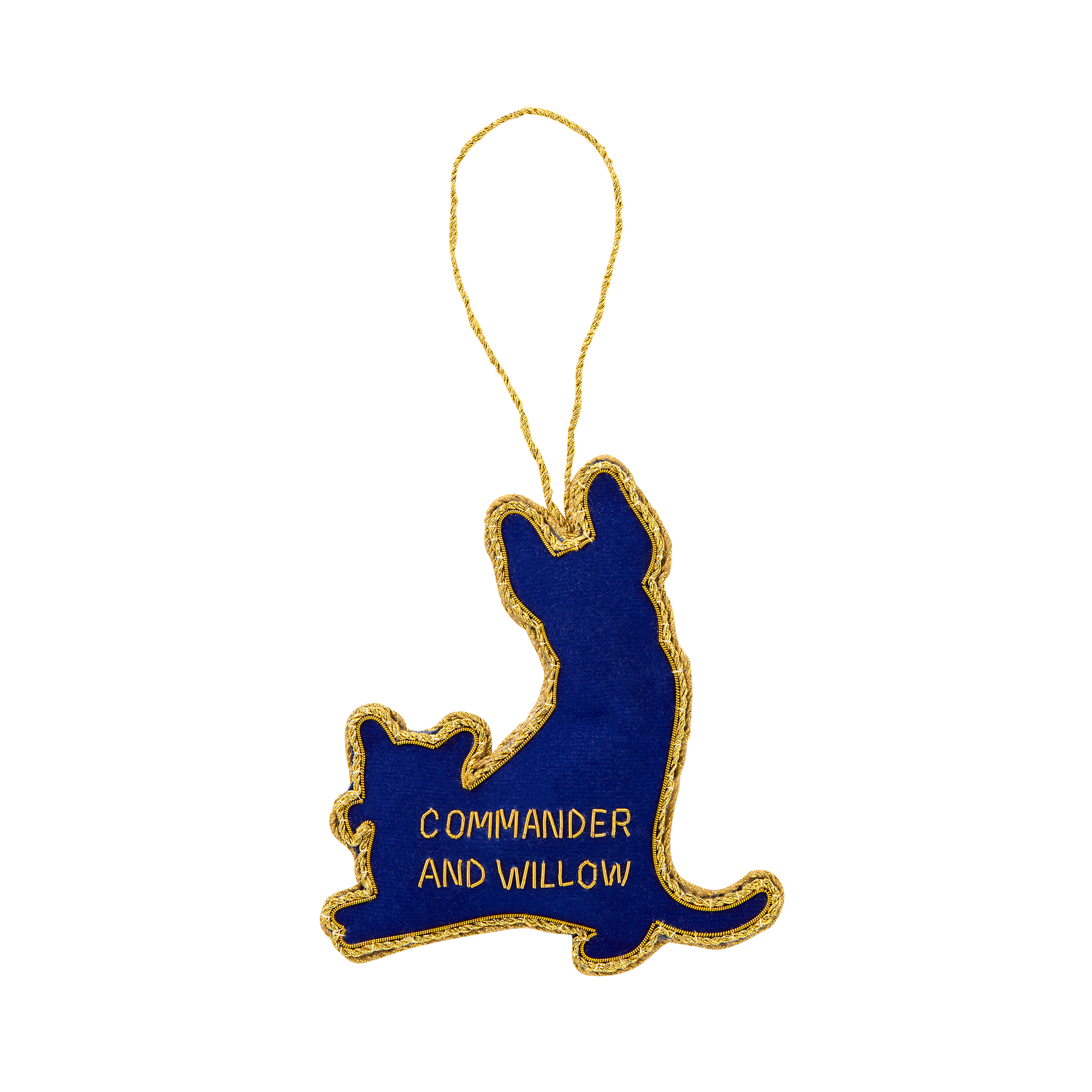 Commander & Willow Felt Ornament