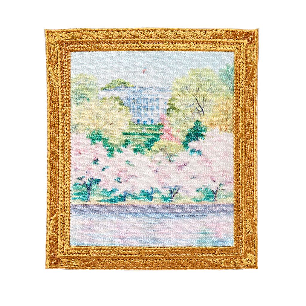 patch celebrates the annual cherry blossom season