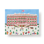 Fun Abounds at the Gingerbread White House Note Cards