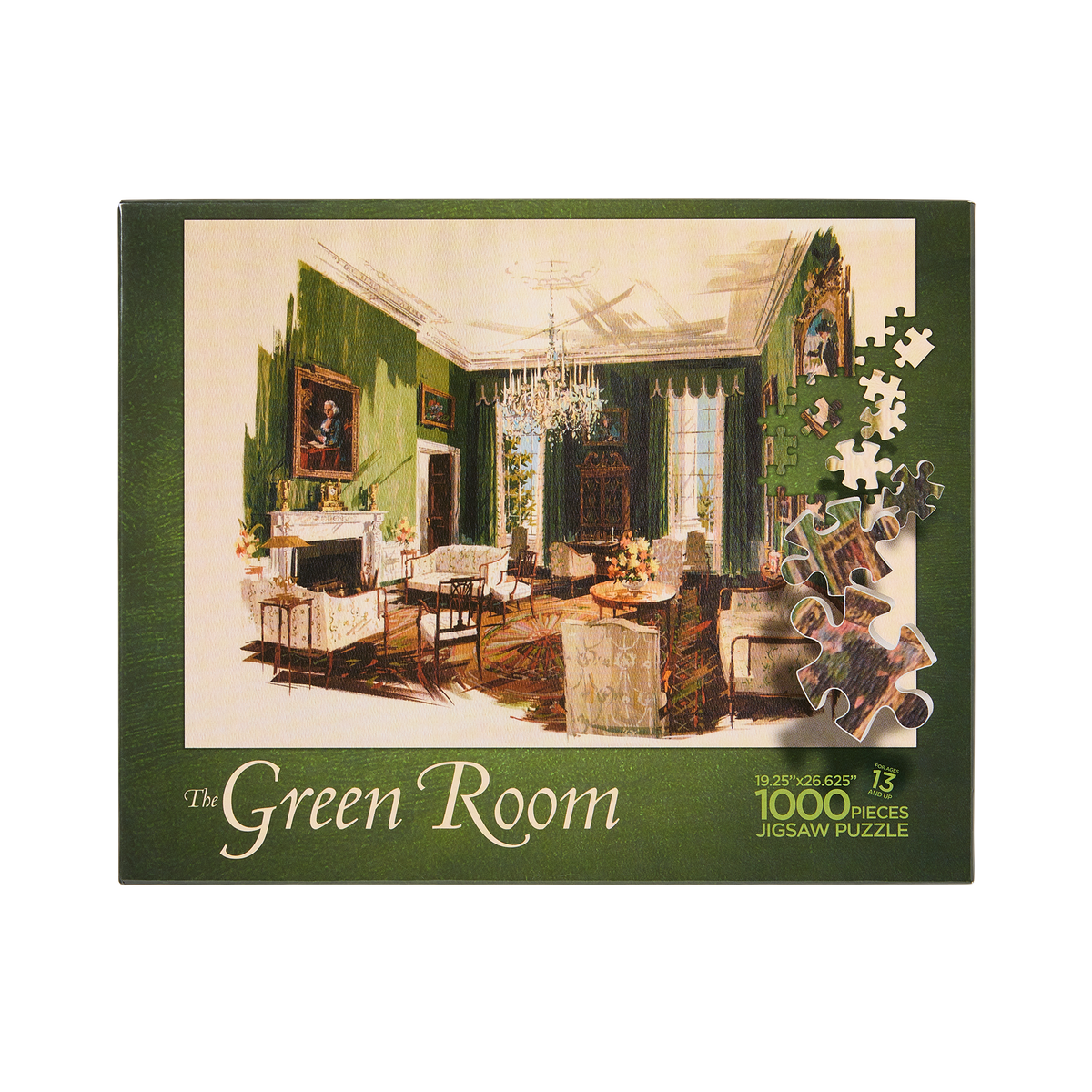 White House Puzzle: Green Room – White House Historical Association