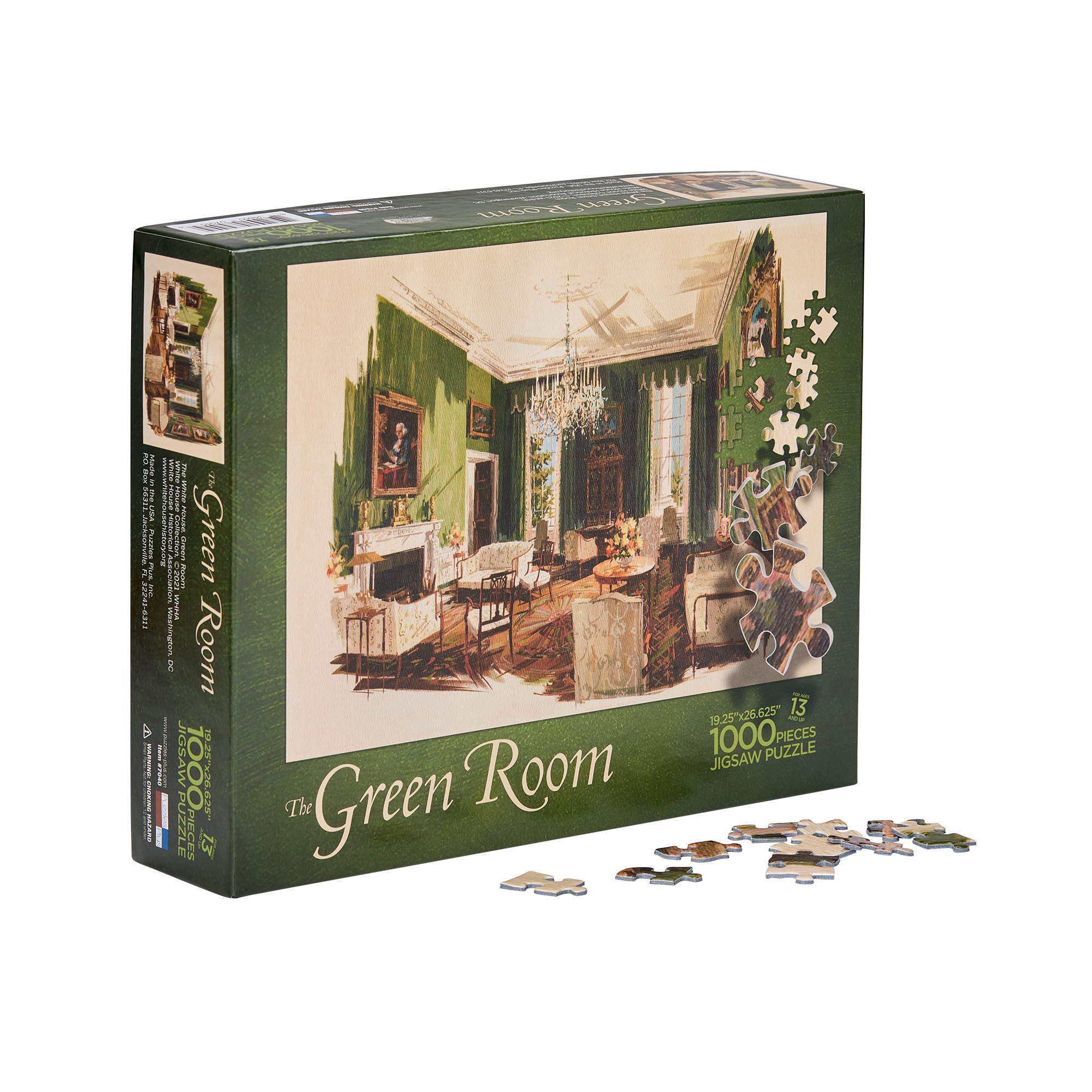 White House Puzzle: Green Room