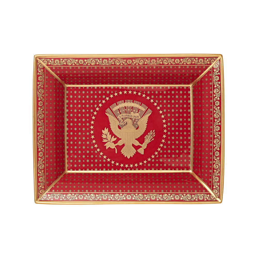 Large Red Room Trinket Tray