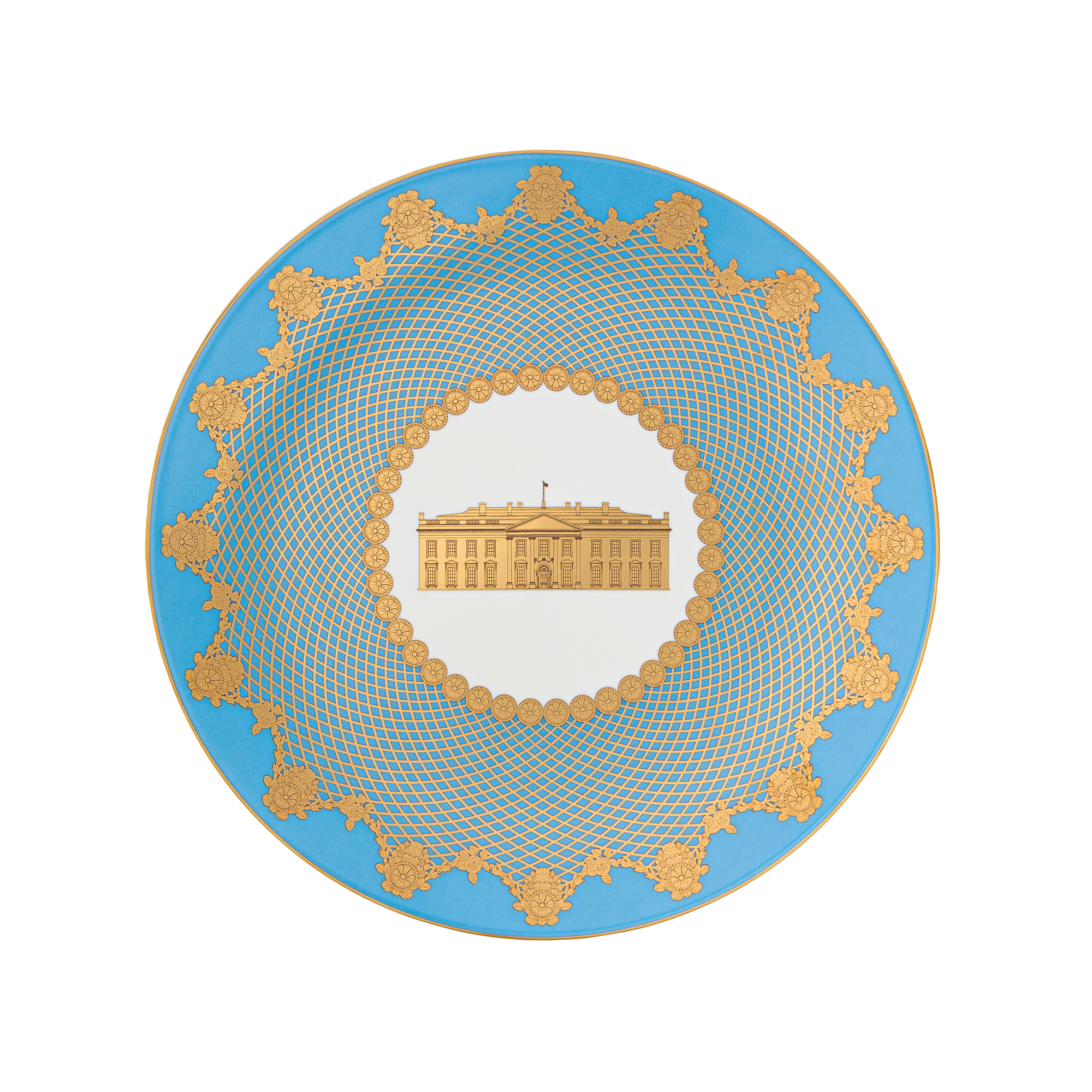 North Portico Presentation Plate