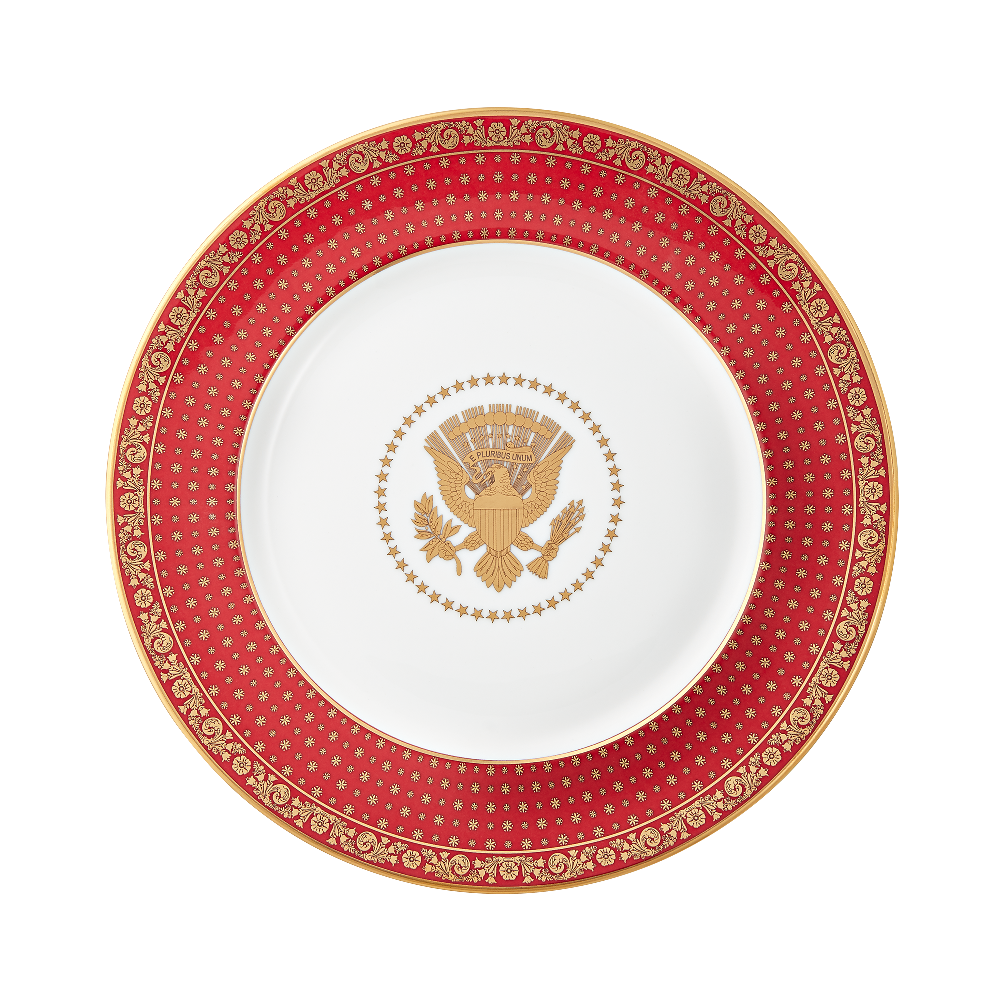 Red Room Dessert Plate