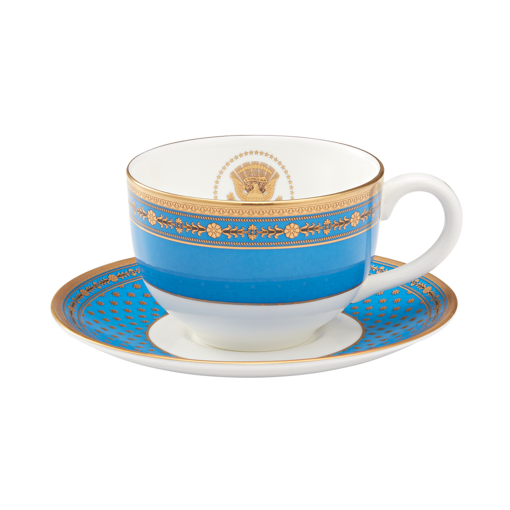 Blue Room Teacup & Saucer