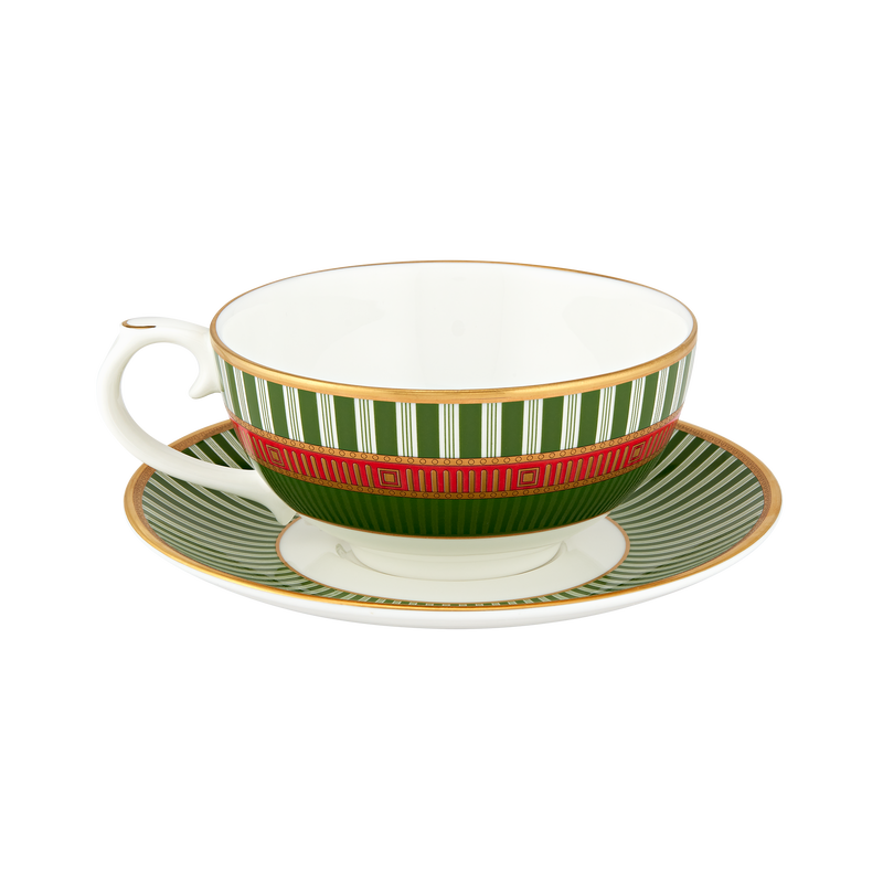 Green Room Tea for One-Teacup with saucer