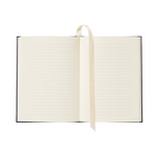 Large Dark Navy White House Notebook-Open Page