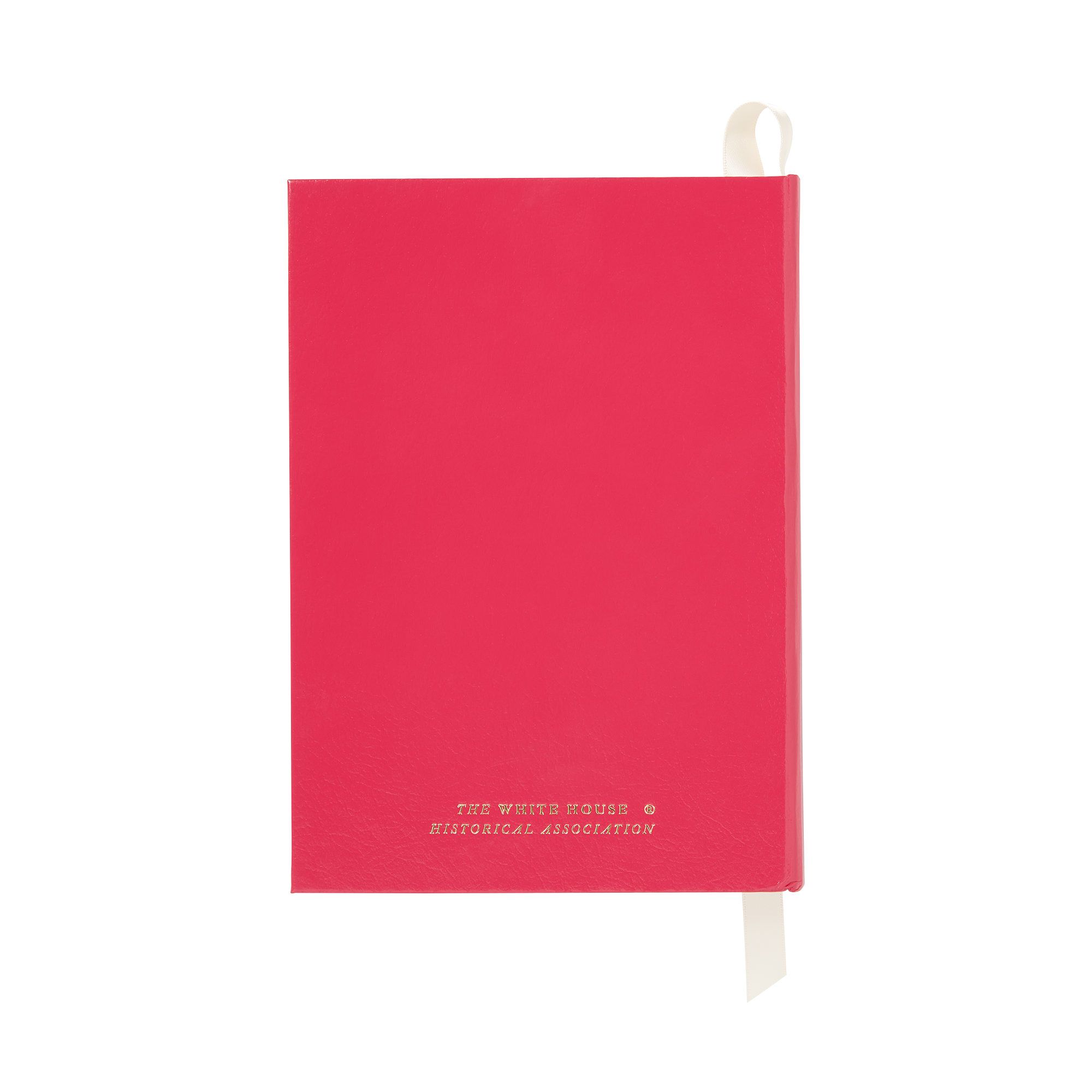 Large Fuchsia White House Notebook-Back