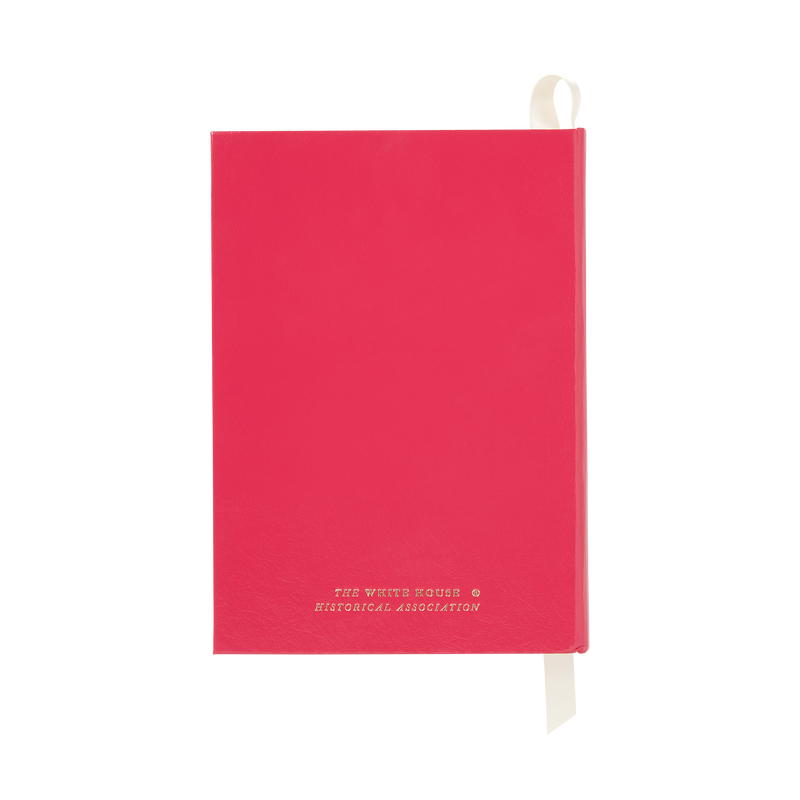 Large Fuchsia White House Notebook-Back