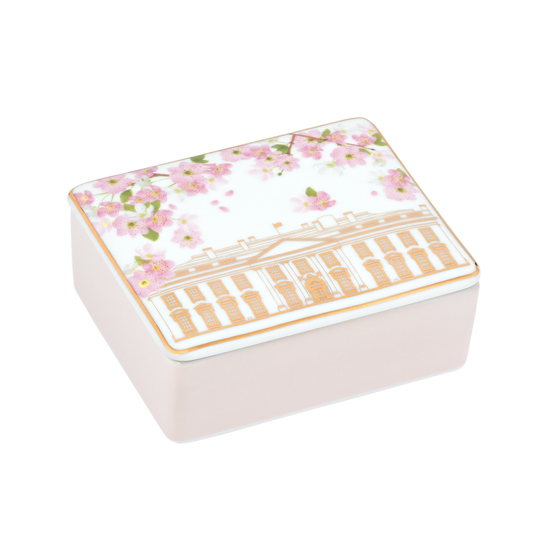 Cherry Blossom Lidded Box – White House Historical Association
