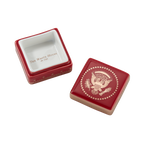 Red Truman Seal Lidded Box-Inside