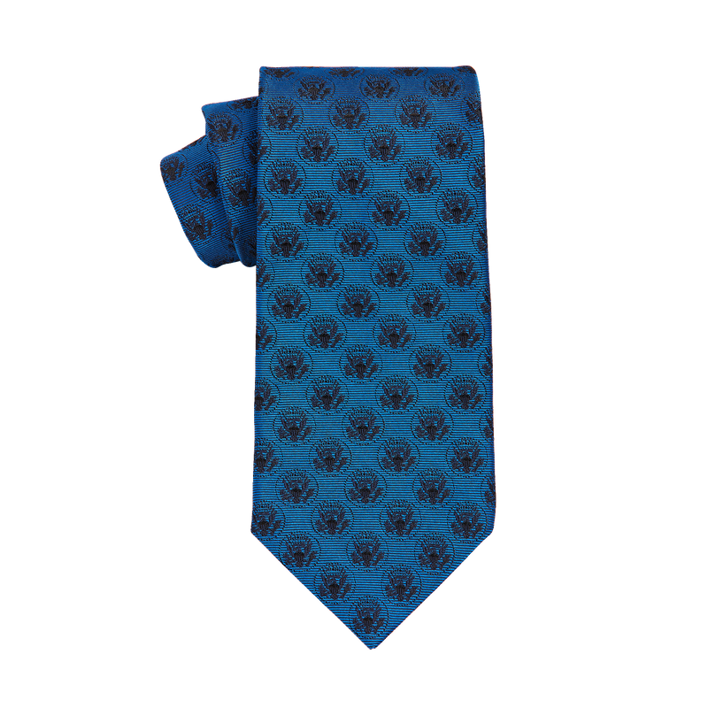 Brooks Brothers Blue Truman Seal Tie