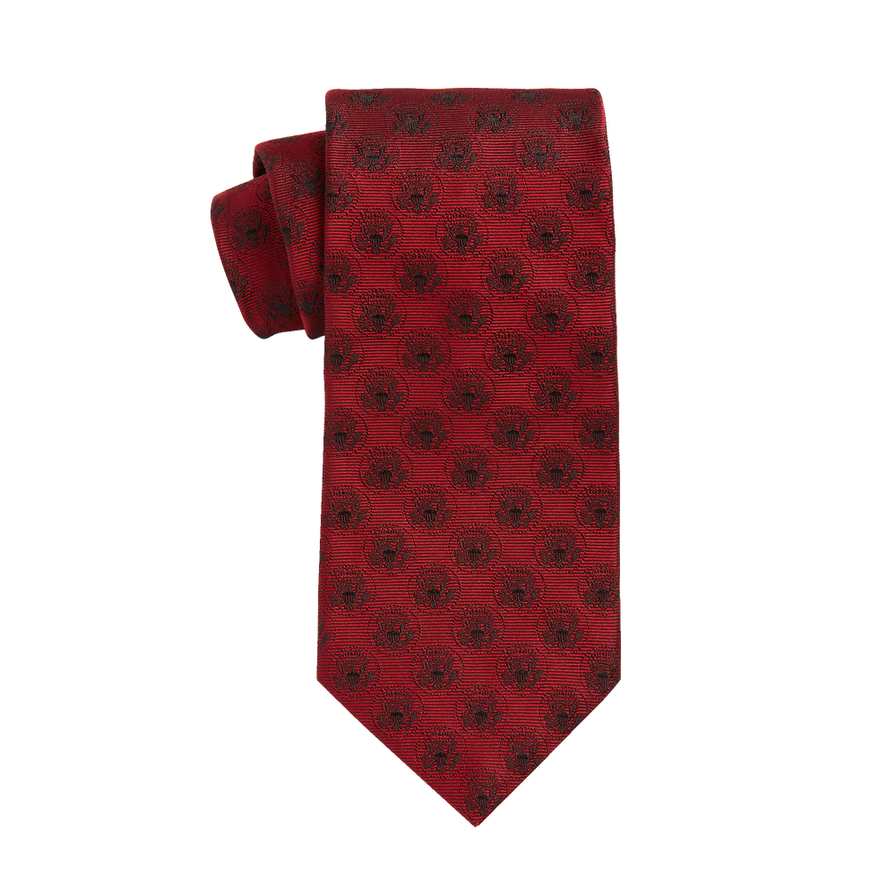 Brooks Brothers Red Truman Seal Tie