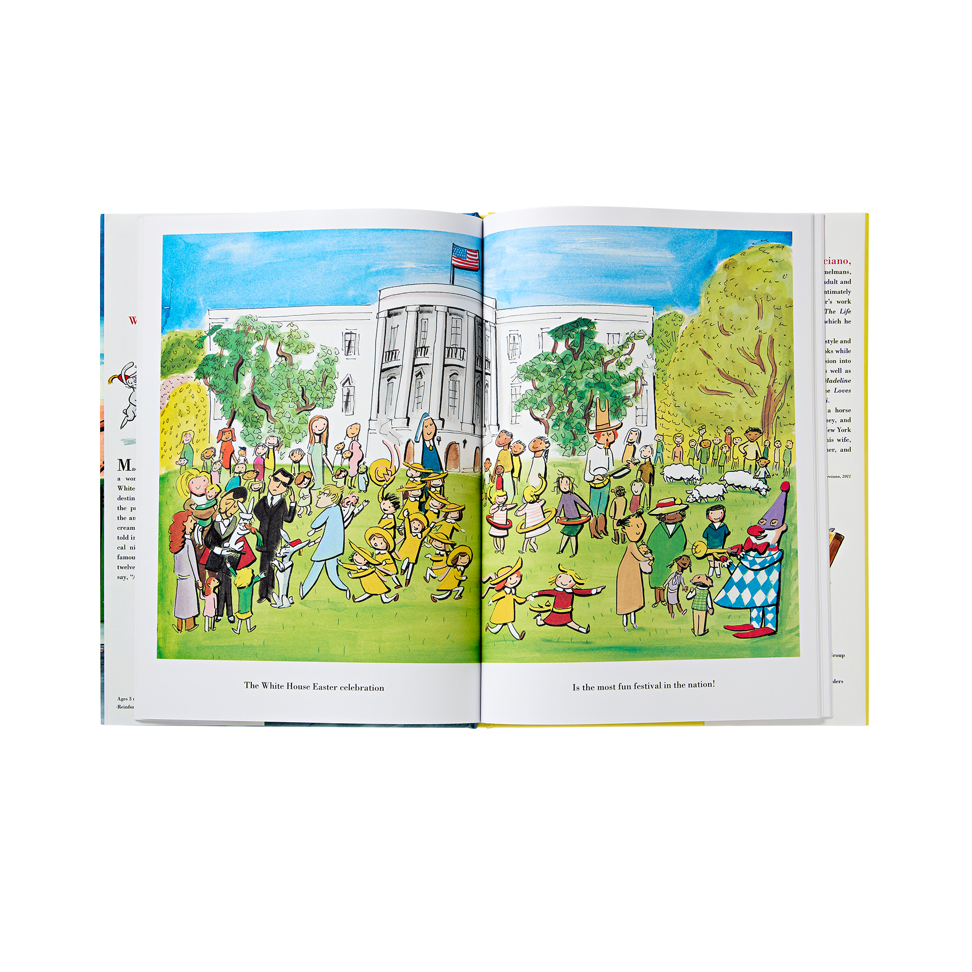 Madeline at the White House