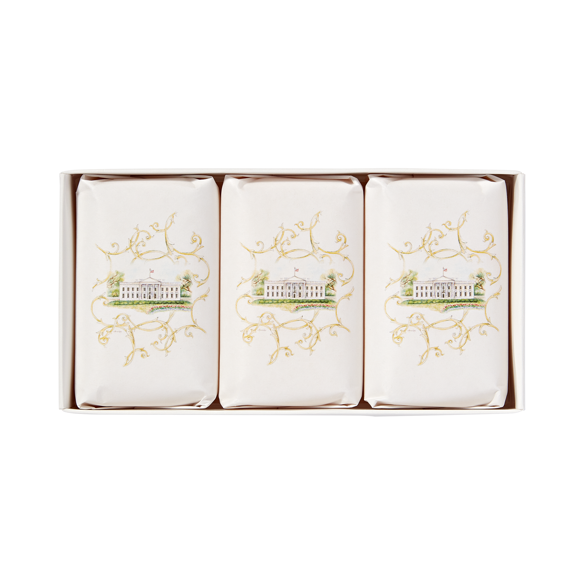 White House Soap Set-Open Box