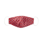 Vineyard Vines Red White House Mask-Front