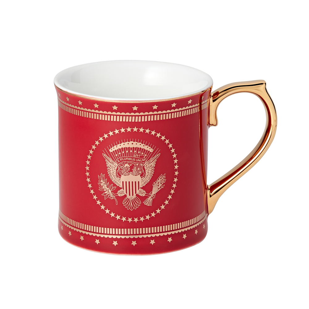 Red Truman Seal Mug-Back