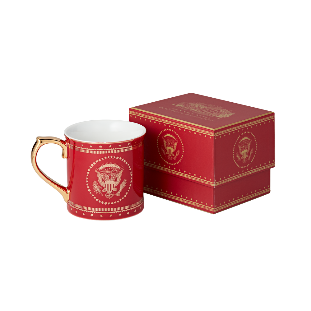 Red Truman Seal Mug-with Box
