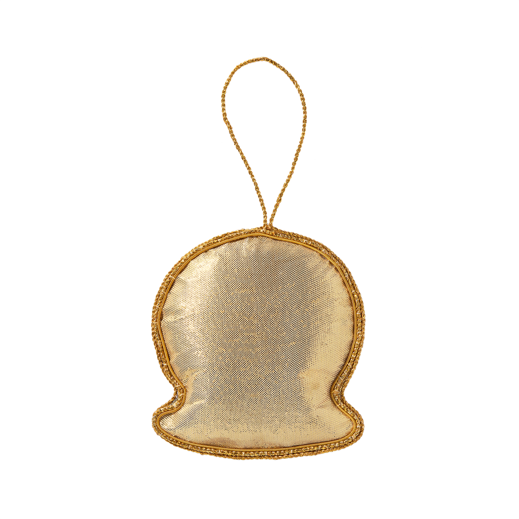 White House Snowglobe Ornament-Back