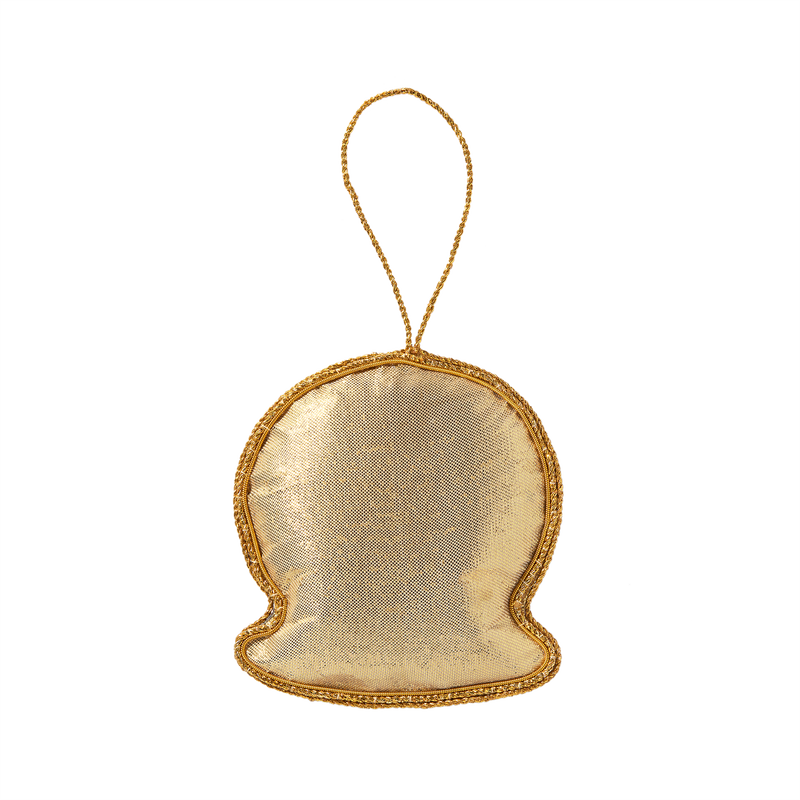 White House Snowglobe Ornament-Back