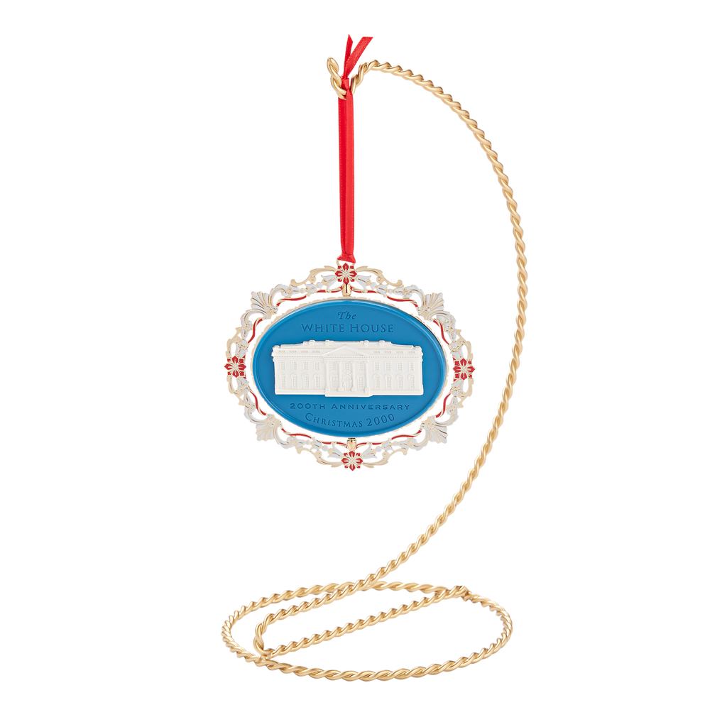 Gold Twist Ornament Stand