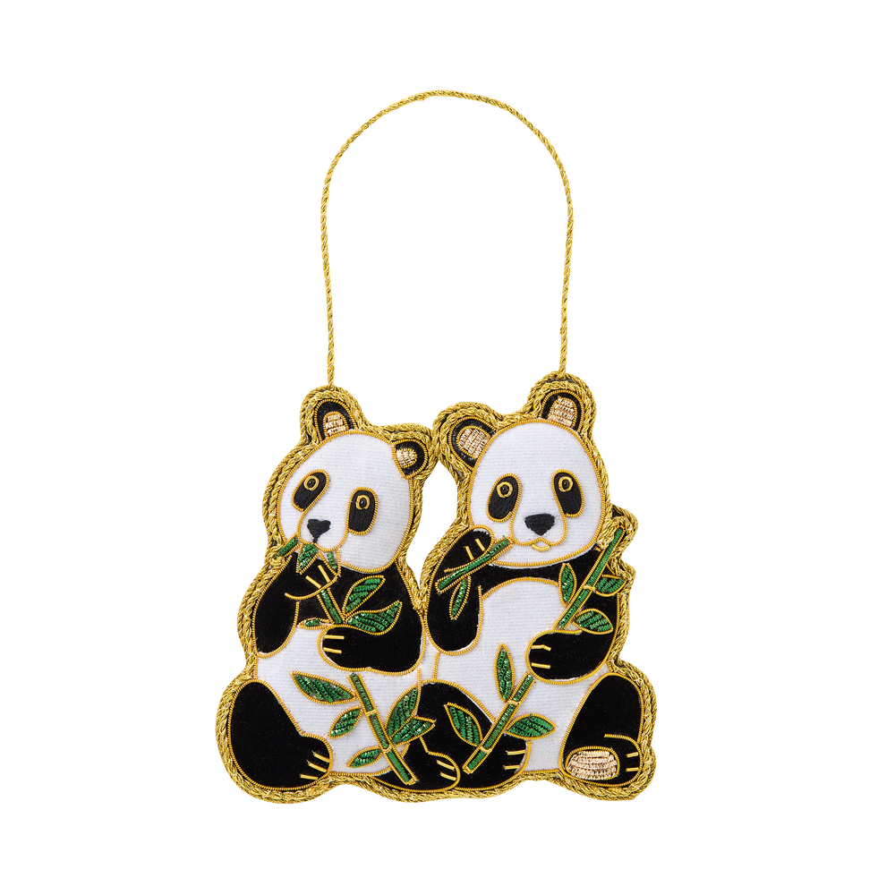 Giant Pandas Ornament