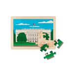 Wooden White House Puzzle-with Pieces