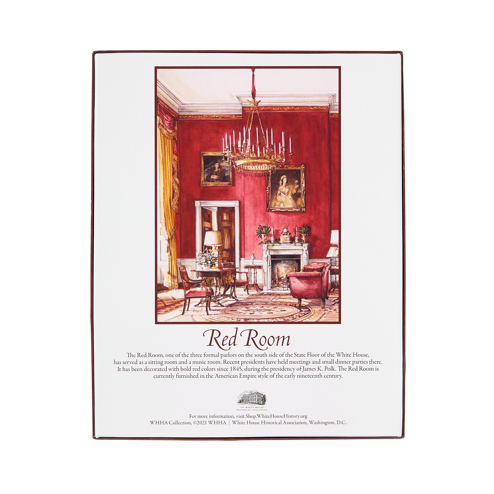 White House Puzzle: Red Room