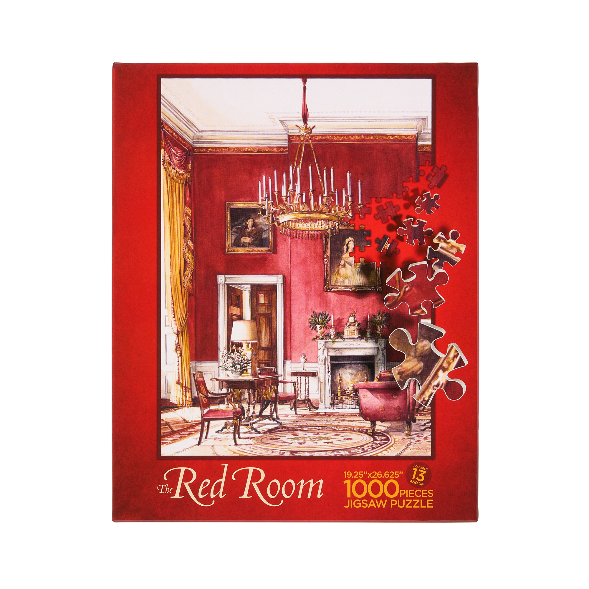White House Puzzle: Red Room