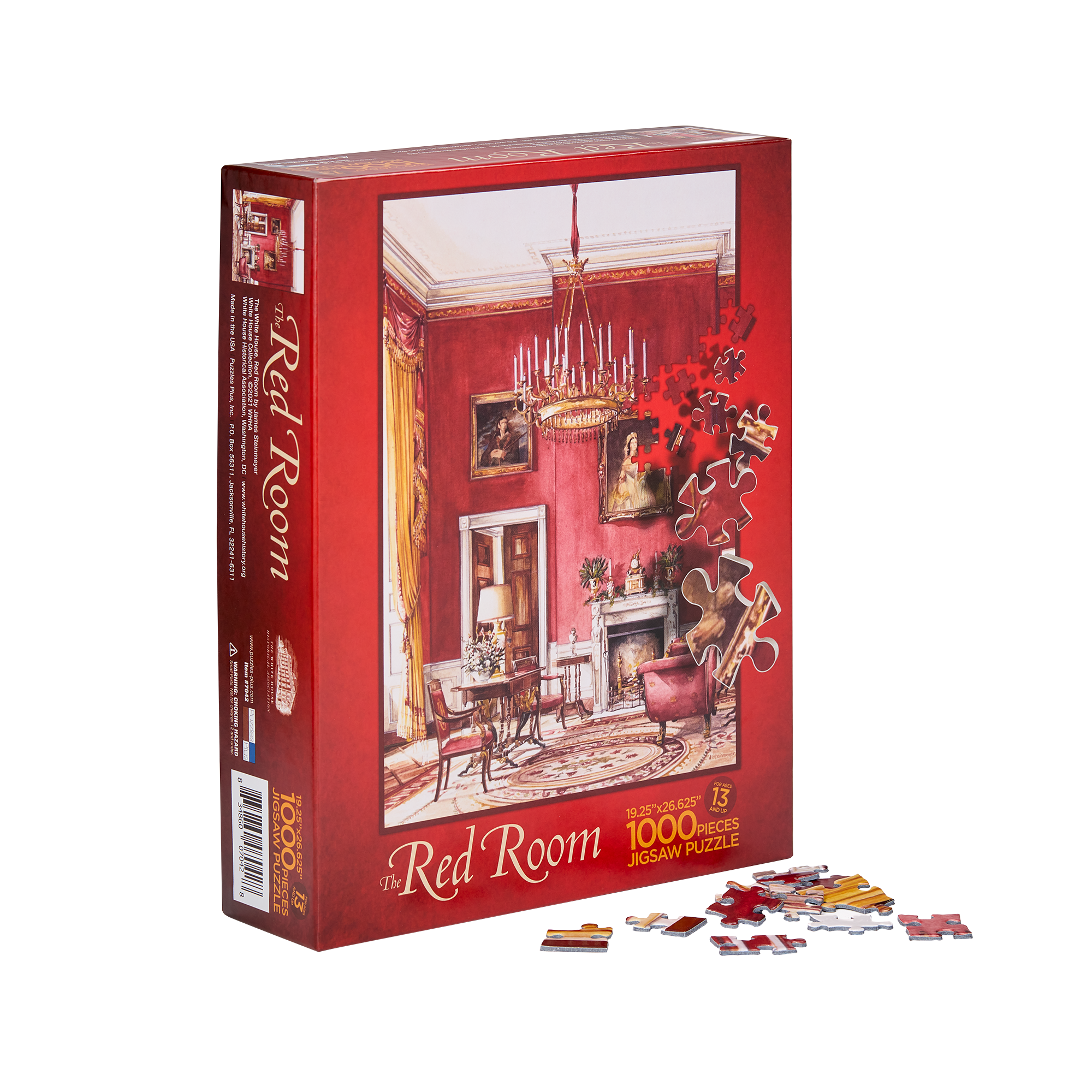 White House Puzzle: Red Room