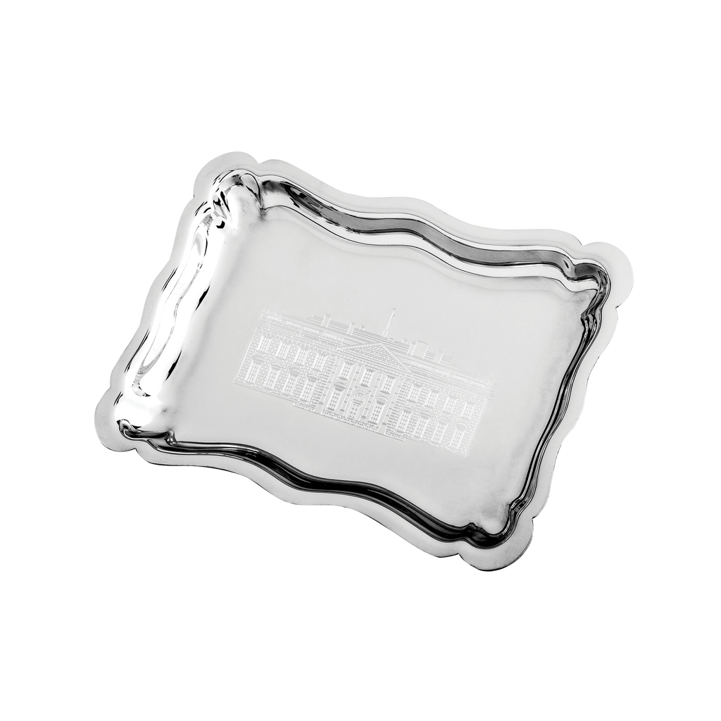 Salisbury White House Scalloped Tray