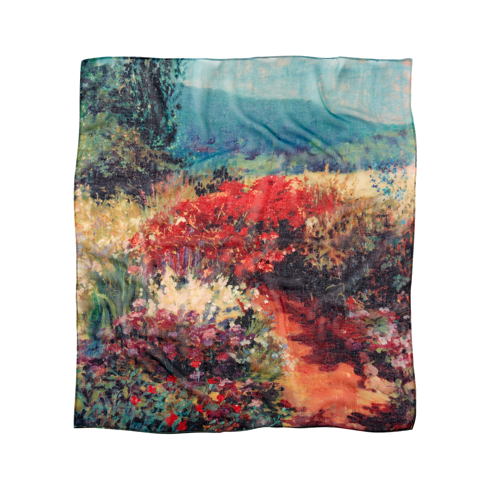 Wild Flowers Scarf-Front