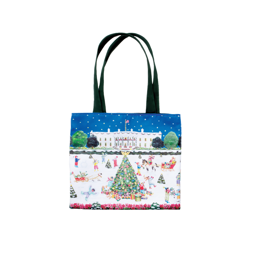South Lawn Christmas Tote