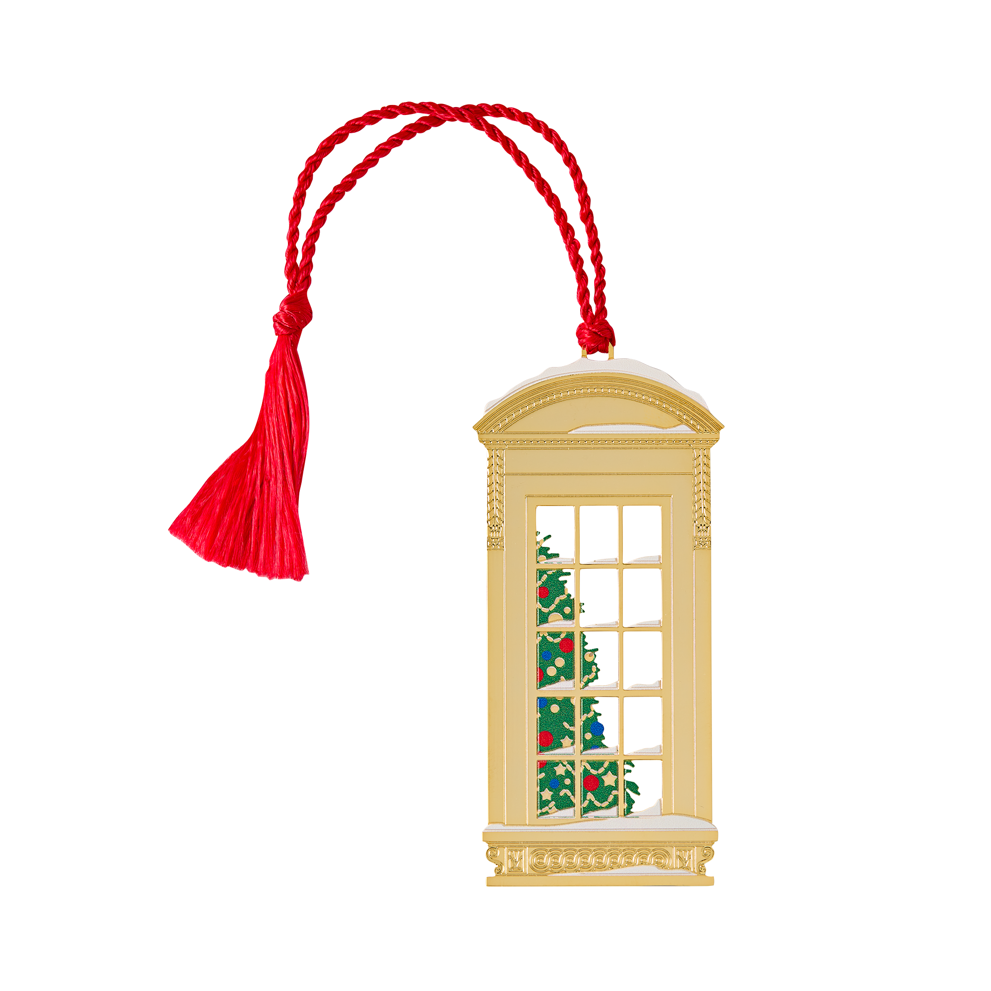 White House Christmas Tree Bookmark