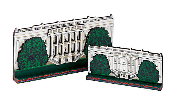 Large Wooden White House