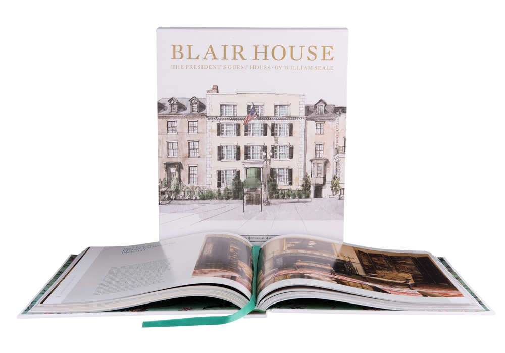 Blair House: The President’s Guest House-Sleeve Cover with Open Page Book