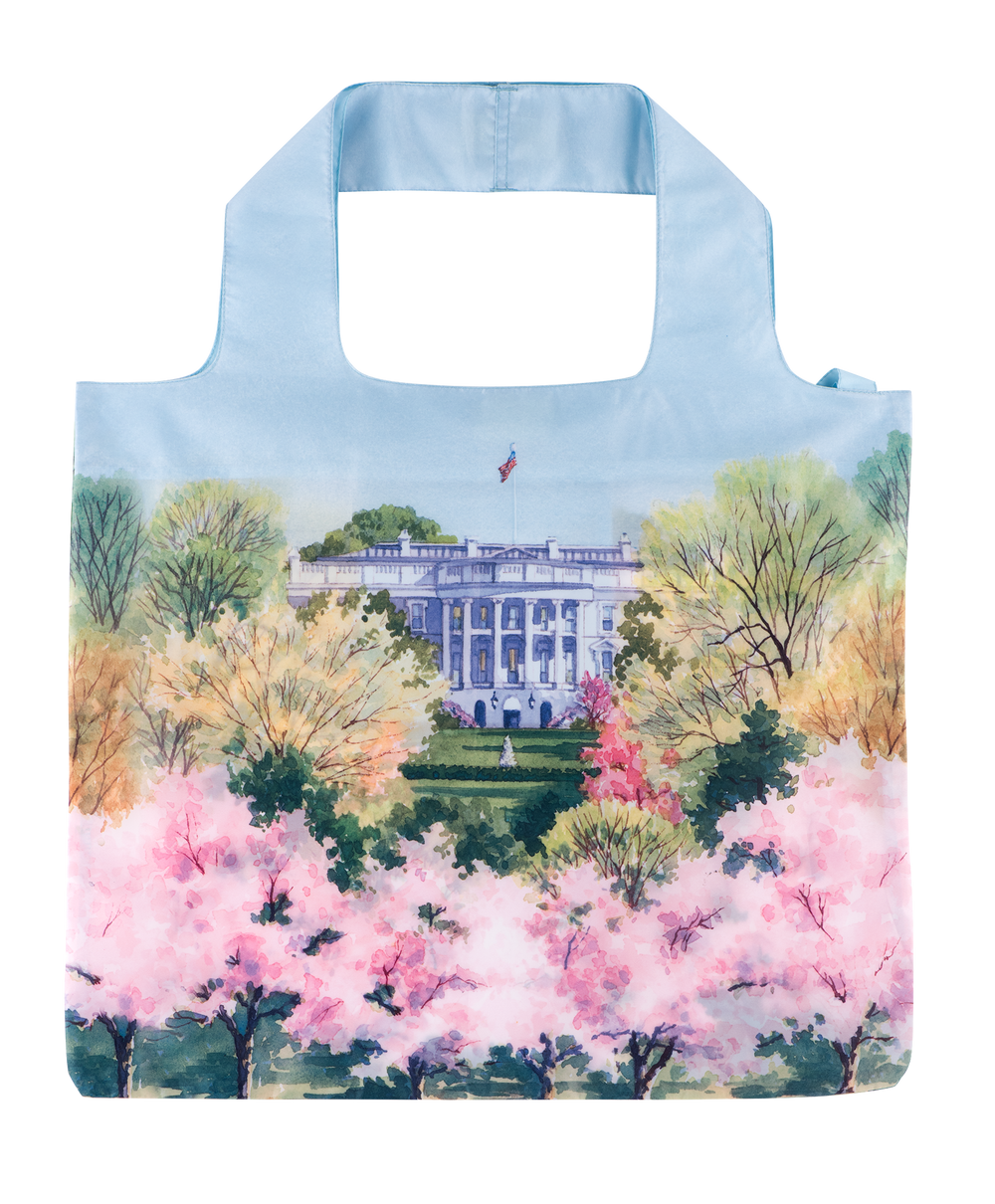 Reusable Cherry Blossom Bag